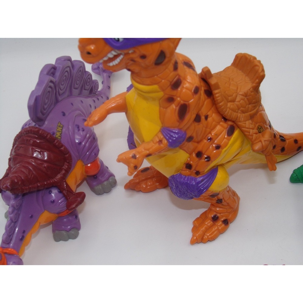 Vintage TMNT Cave Turtles Dino Teenage Mutant Ninja Turtles Lot READ - Picture 5 of 16
